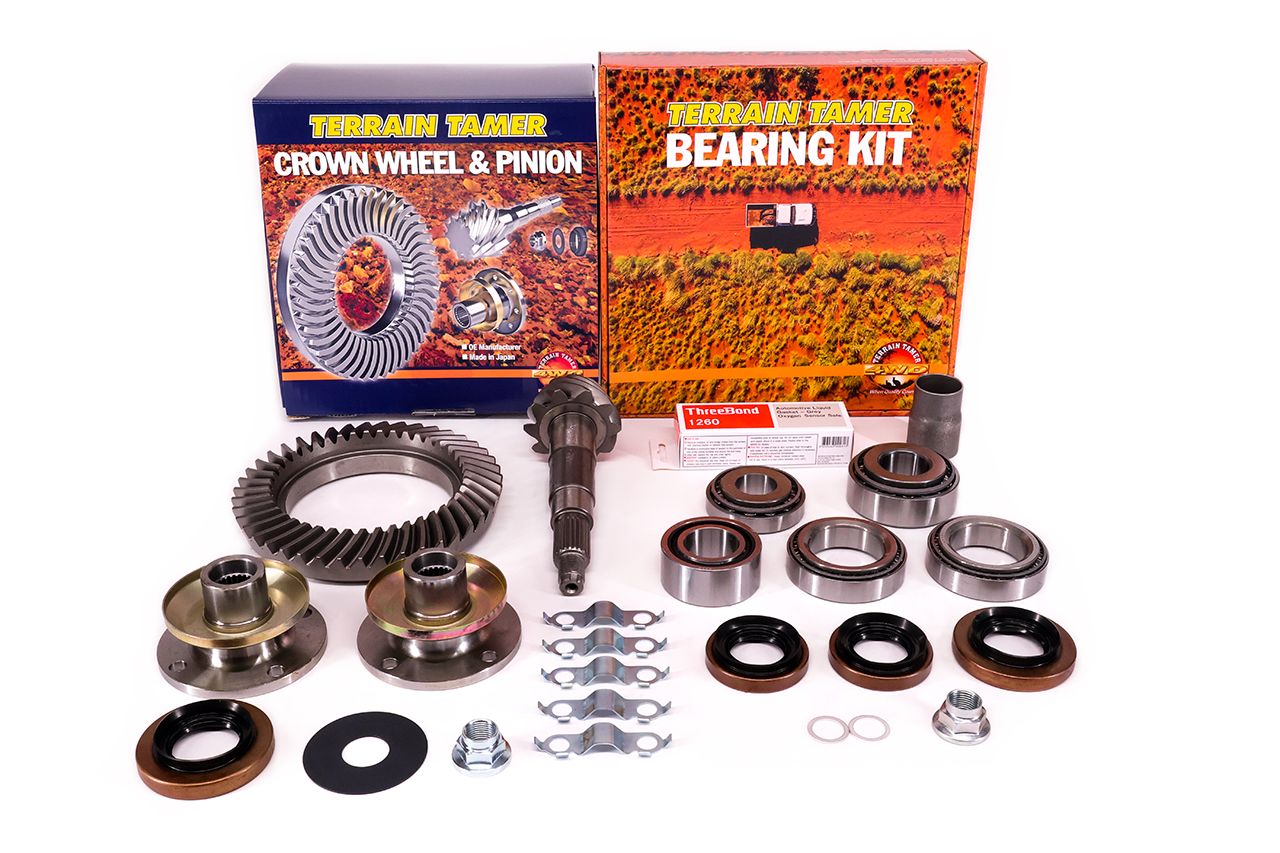 DIFF O/H KIT FRONT RATIO 4.3 -ADD INC CROWN/PINION &amp; FLANGE