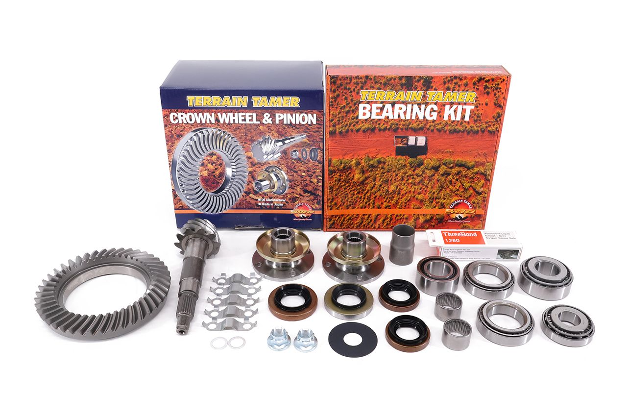 DIFF O/H KIT FRONT RATIO 4.3 +ADD INC CROWN/PINION &amp; FLANGE