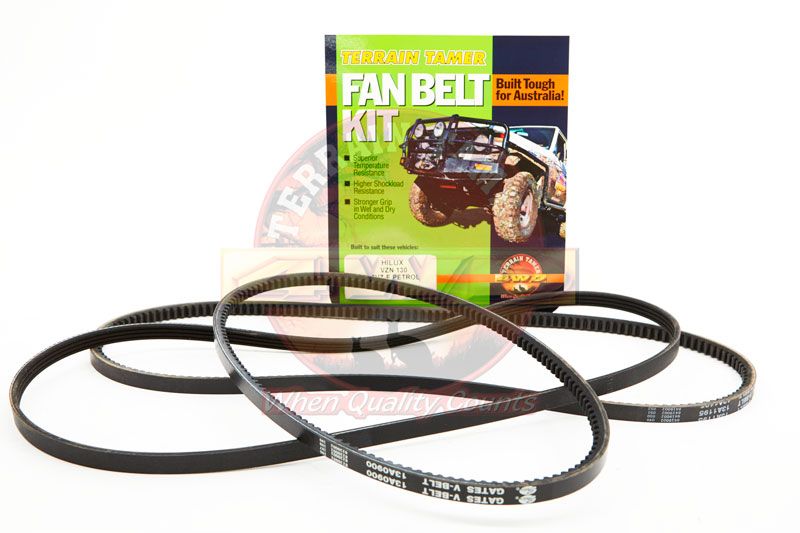 FAN BELT KIT FAN POWER STEERING &amp; A/C 6