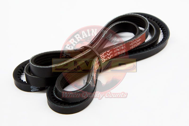 FAN BELT KIT FAN POWER STEERING &amp; A/C 6VD1 3.2L V6