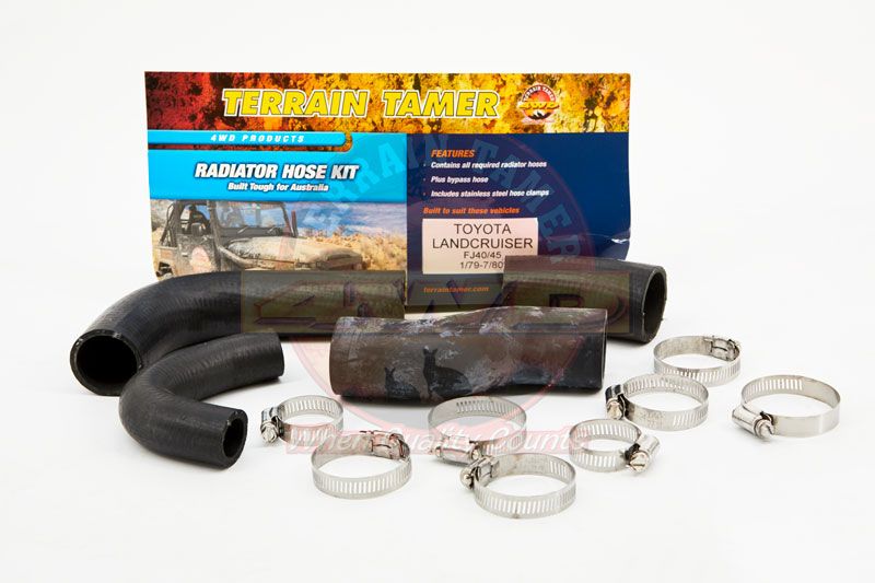 RADIATOR HOSE KIT 2F SUITS WITH A/C 1