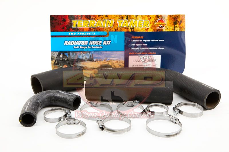 RADIATOR HOSE KIT 2F SUITS WITH A/C 3
