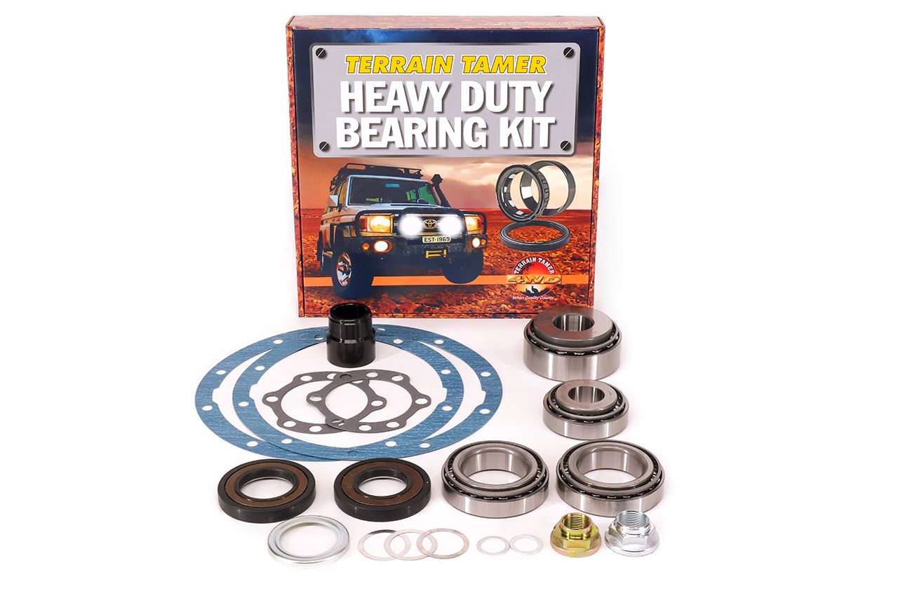 DIFF O/HAUL KIT SOLID SPACER INC. HP PINION BEARINGS &amp; SEAL