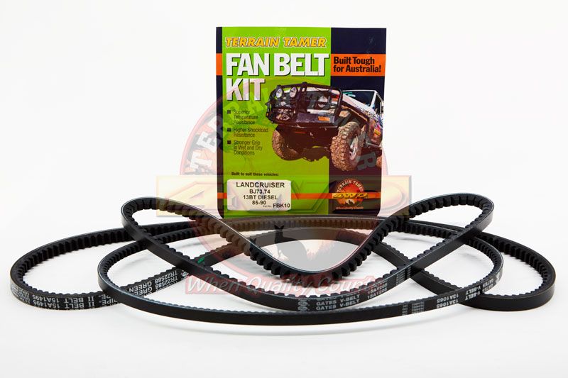 FAN BELT KIT FAN POWER STEERING &amp; A/C 2