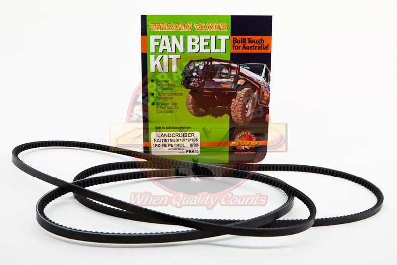 FAN BELT KIT FAN &amp; A/C 1