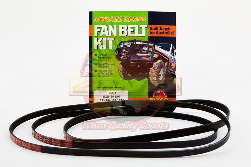 FAN BELT KIT FAN POWER STEERING &amp; A/C 9
