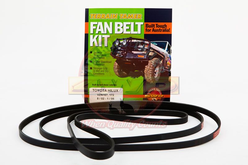 FAN BELT KIT FAN POWER STEERING &amp; A/C 11