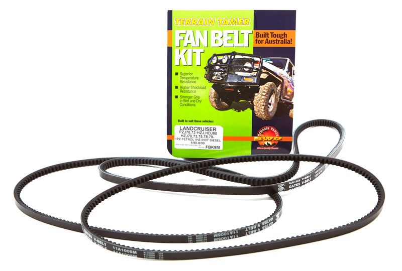 FAN BELT KIT FAN &amp; A/C 6