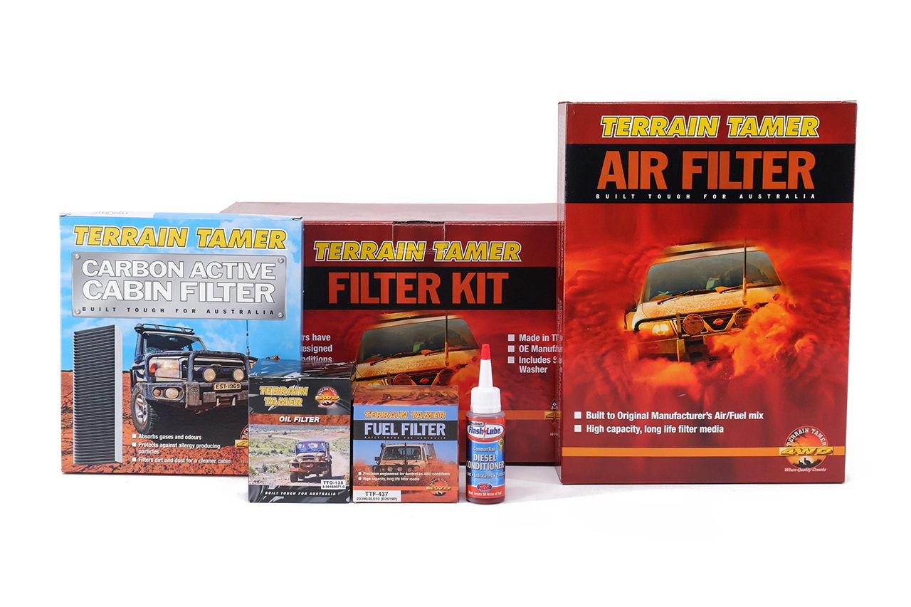 T/T FILTER KIT ISUZU 2.5L &amp; 3.0L TURBO DIESEL MANUAL AC