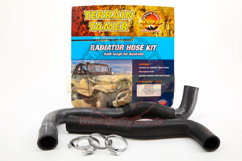 RADIATOR HOSE KIT TD42 TD42T 4.2L DIESEL WITHOUT INTERCOOLER 1