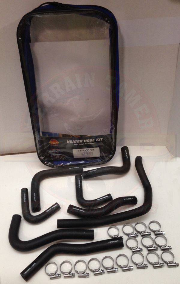 HEATER HOSE KIT HJ61 10/85-01/90 SUITS MANUAL TRANS