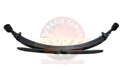 LEAF SPRING REAR RAISED 40MM TO 300KG HEAVY DUTY 1