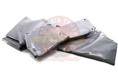 SEAT COVER PVC BUCKET &amp; 3/4 BENCH SEAT SET