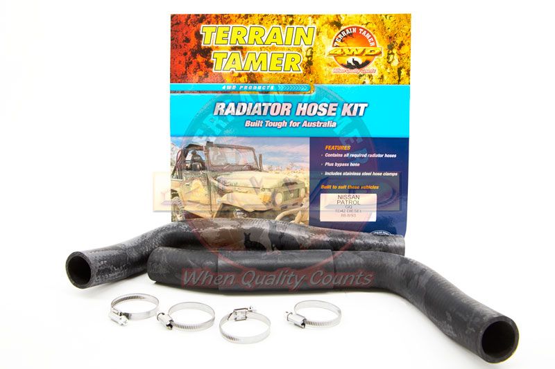 RADIATOR HOSE KIT TD42 DIESEL 4.2L NON TURBO