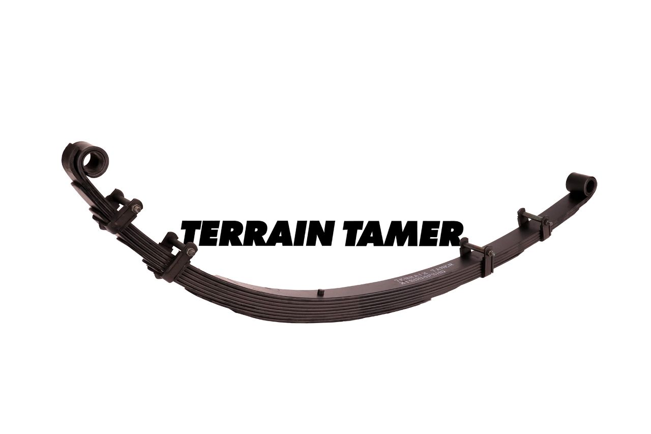 LEAF SPRING REAR RAISED 50MM TO 300KG SWB TO 150KG LWB 2
