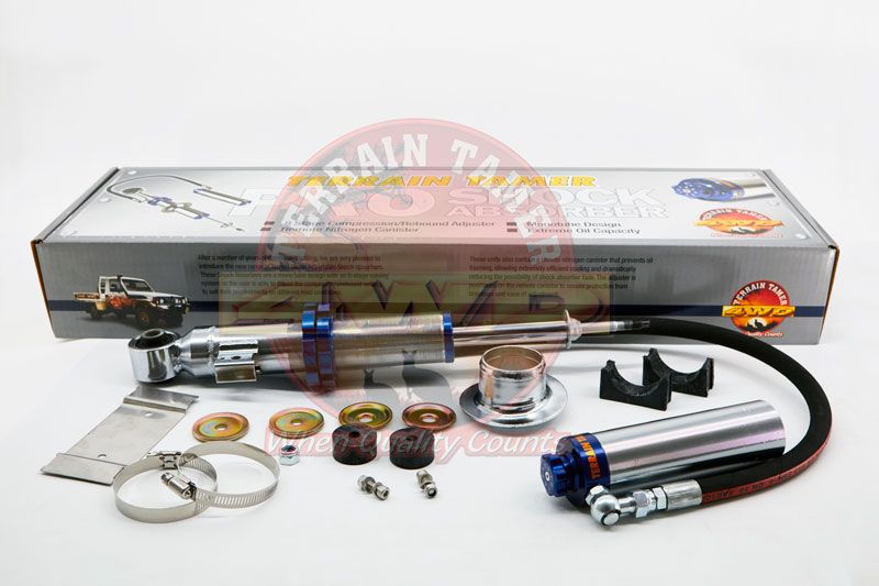 SHOCK ABSORBER FRT MONOTUBE WITH REMOTE RESERVOIR 40MM LIFT 3
