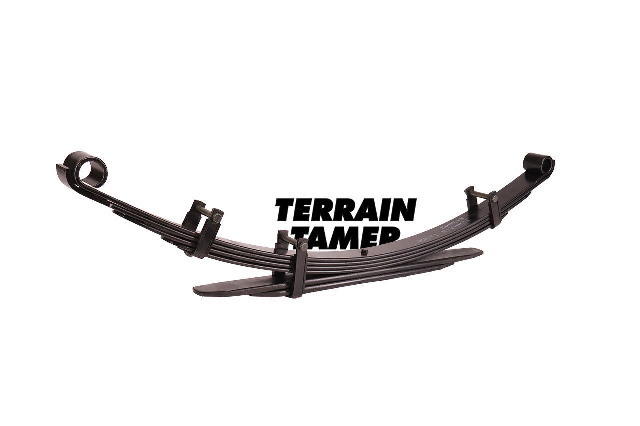 LEAF SPRING REAR RAISED 40MM TO 100KG COMFORT 2