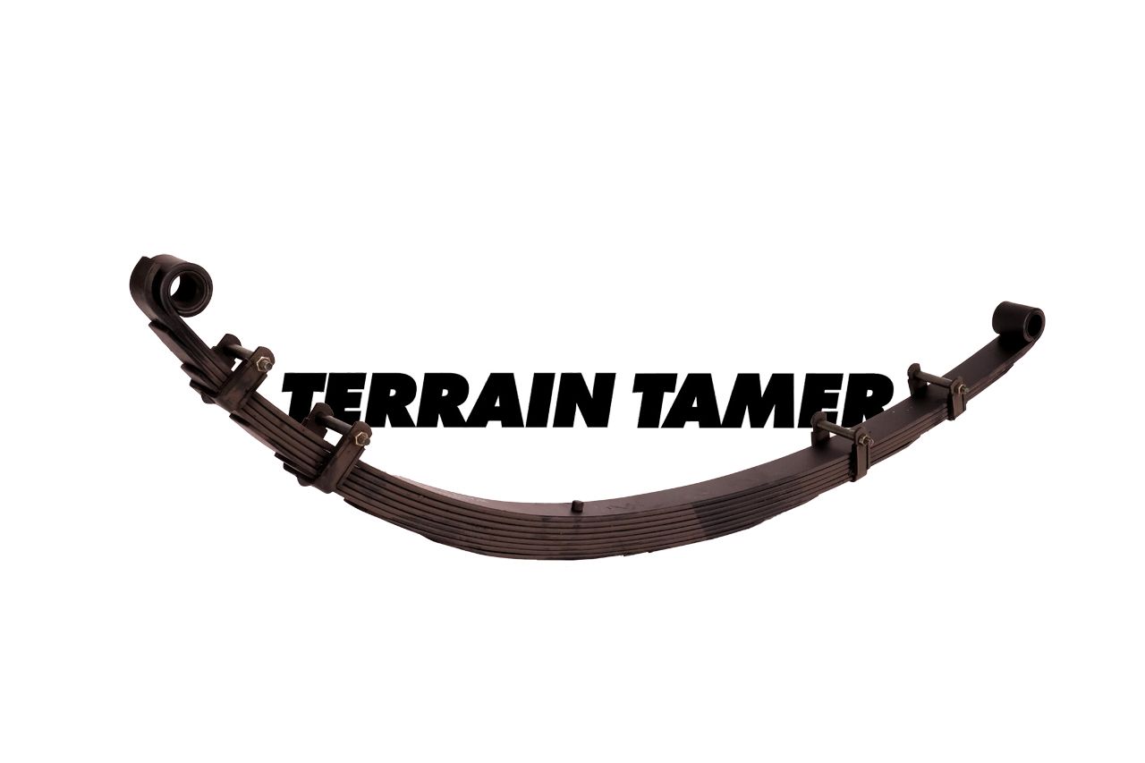 LEAF SPRING REAR RAISED 50MM TO 300KG SWB TO 150KG LWB 1