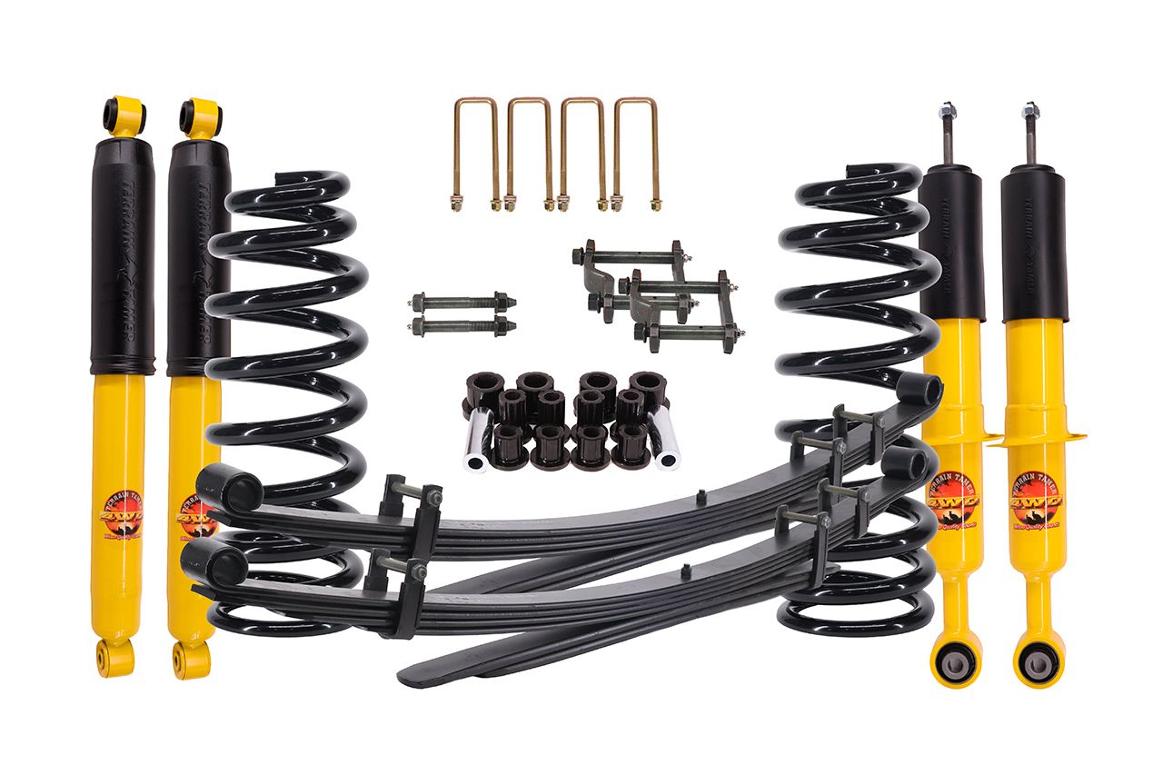 SUSP.KIT INC SHOCKS SPRINGS BUSHES PIN KITS U-BOLTS 4