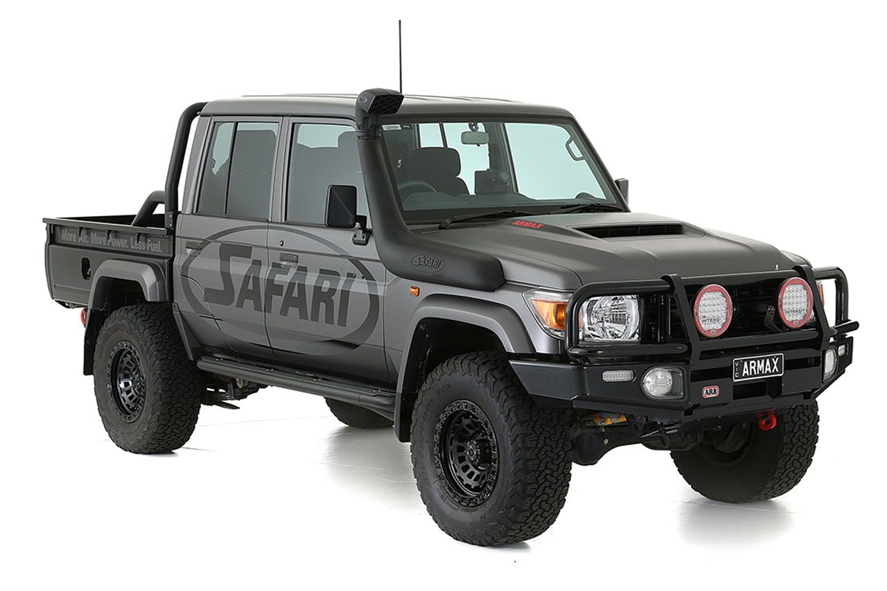 SNORKEL LANDCRUISER DIESEL 1VDFTV RHS MOUNT ARMAX 1