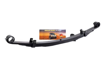 LEAF SPRING FRONT RAISED 50MM 50-100KG L/H HEAVY DUTY