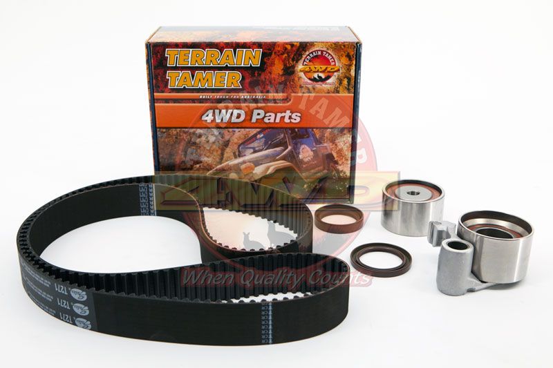 TIMING BELT KIT 5VZFE INC.TENSIONERS IDLER PULLEY &amp; SEALS