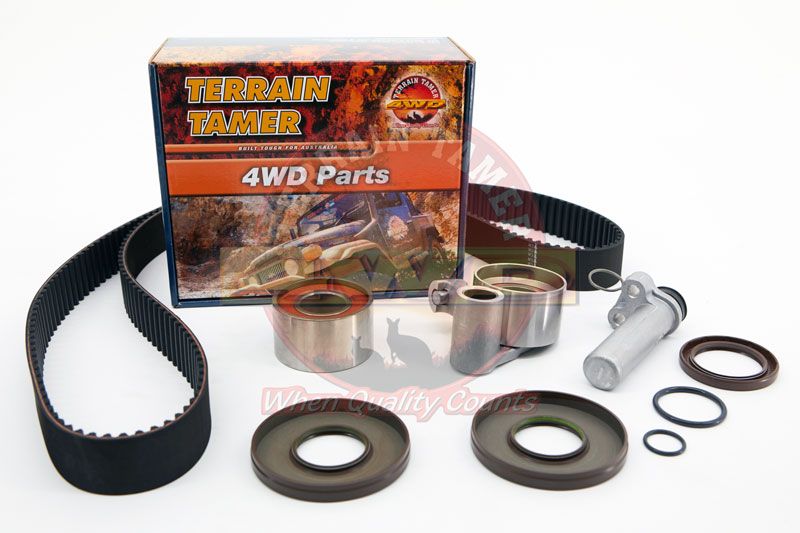 TIMING BELT KIT INCLUDES TENSIONER IDLER SEALS &amp; O RINGS