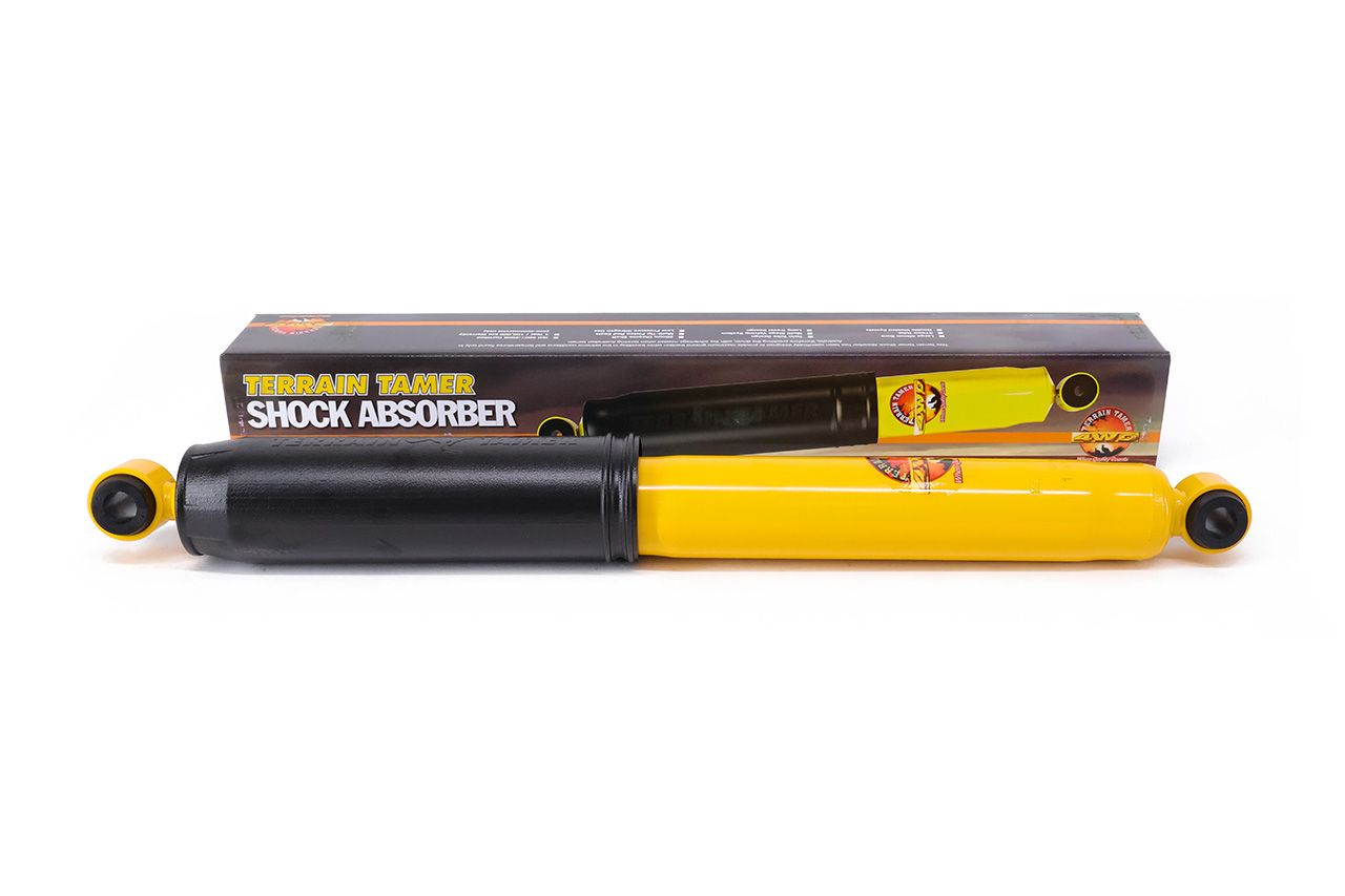 SHOCK ABSORBER REAR 50MM RAISED EXPANDED BODY 19MM BUSH ID 2