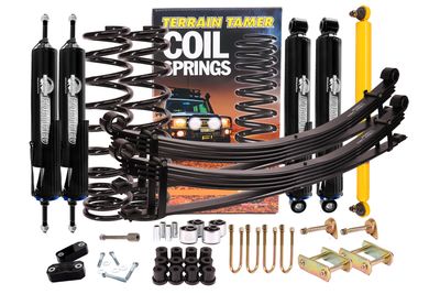 SUSP KIT INC FORTIFIED PARABOLIC REAR SPRINGS
