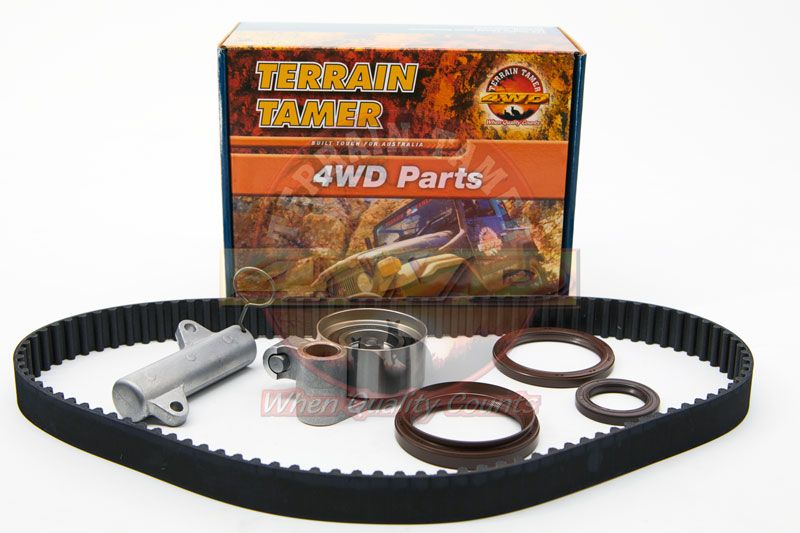 TIMING BELT KIT INC.SEALS IDLER &amp; TENSIONER 1HDFT 24 VALVE