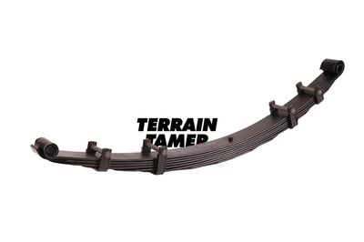 LEAF SPRING FRONT RAISED 50MM TO 65KG WITH BULL BAR 1