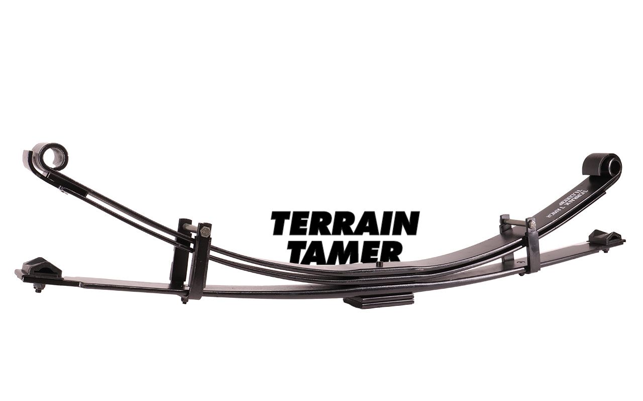 LEAF SPRING REAR PARABOLIC RAISED 50MM 0-400KG 1