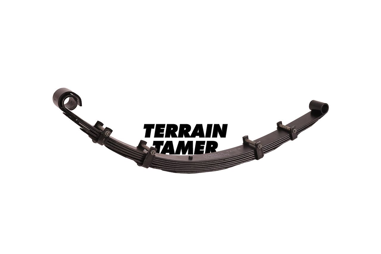 LEAF SPRING REAR RAISED 50MM TO 85KG LWB &amp; SWB HEAVY DUTY