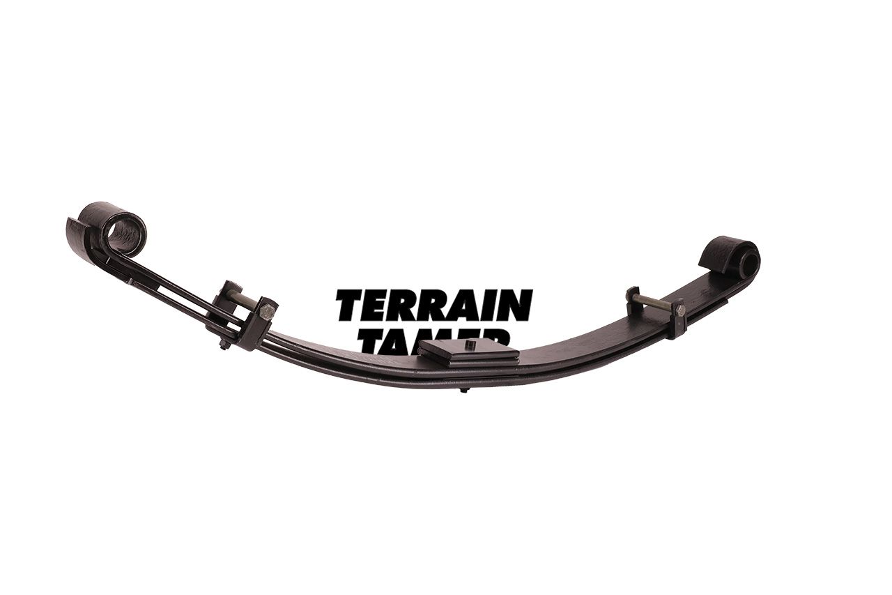 LEAF SPRING FRONT PARABOLIC RAISED 50MM 0-500KG 1