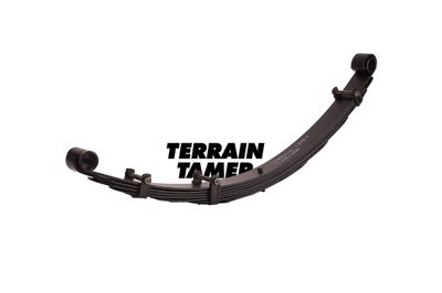 LEAF SPRING FRONT RAISED 50MM TO 100KG WITH BULL BAR