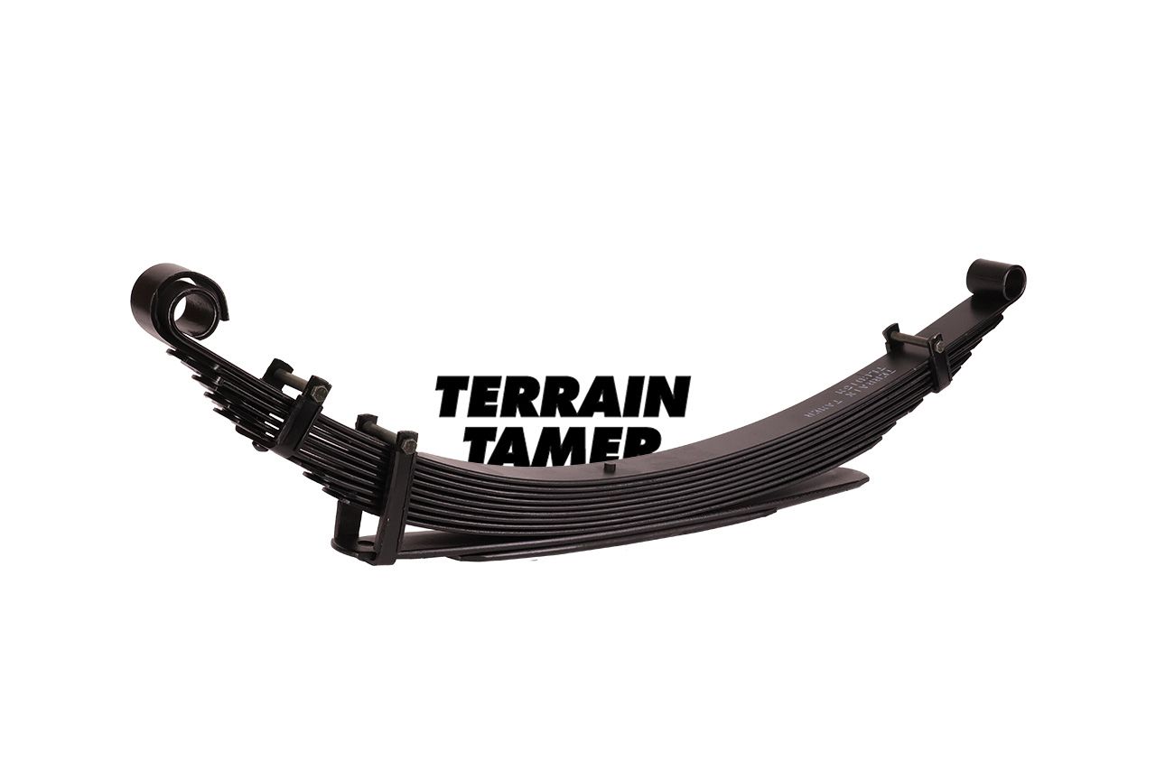 LEAF SPRING REAR RAISED 50MM TO 500KG HEAVY DUTY 2
