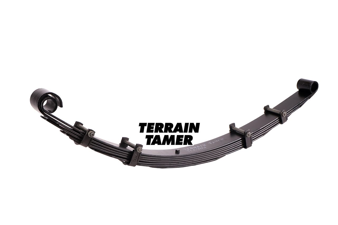 LEAF SPRING REAR RAISED 50MM COMFORT 25MM LONGER MAIN LEAF