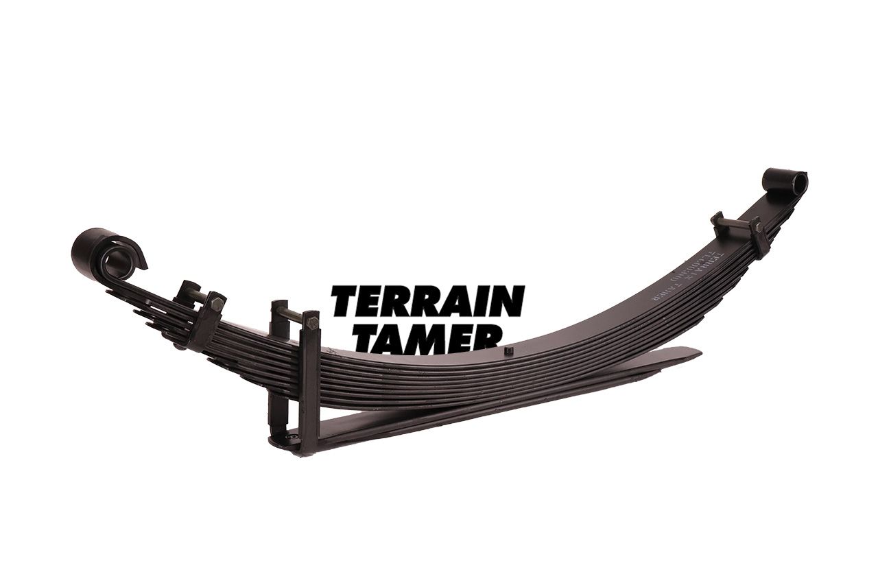 LEAF SPRING REAR RAISED 50MM TO 300KG HEAVY DUTY 2