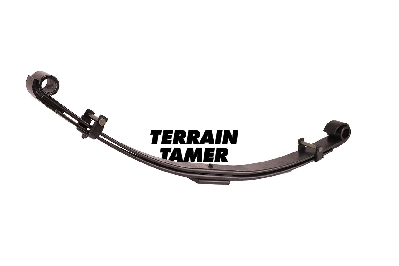 LEAF SPRING FRONT PARABOLIC RAISED 50MM 0-500KG 2