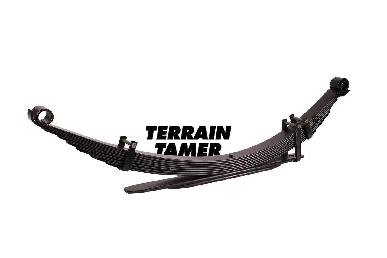 LEAF SPRING REAR RAISED 50MM TO 300KG HEAVY DUTY 3