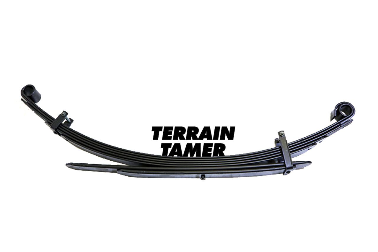 LEAF SPRING REAR RAISED 50MM TO 300KG HEAVY DUTY 4