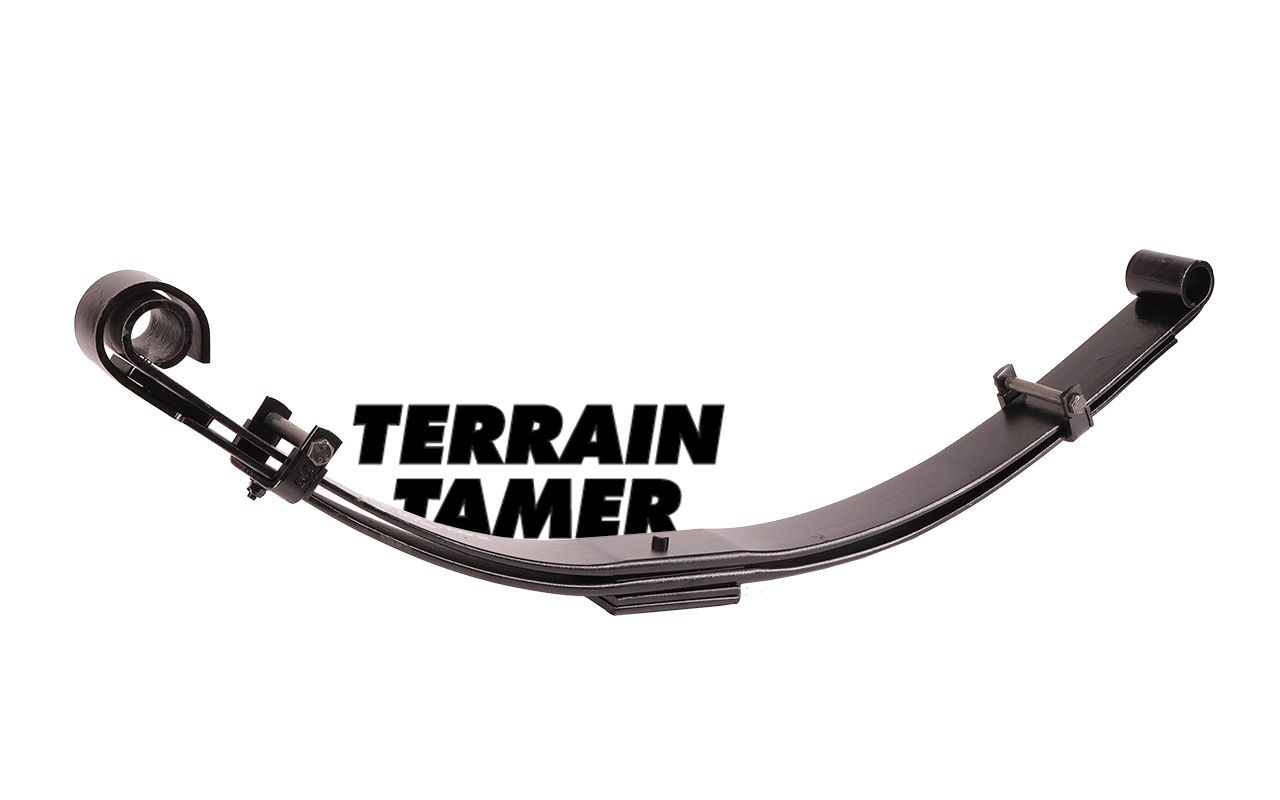LEAF SPRING REAR PARABOLIC RAISED 50MM 0-400KG 3