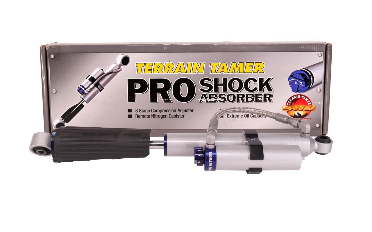 SHOCK ABSORBER REAR PAIR REMOTE RES 8 STAGE ADJUSTABLE 1
