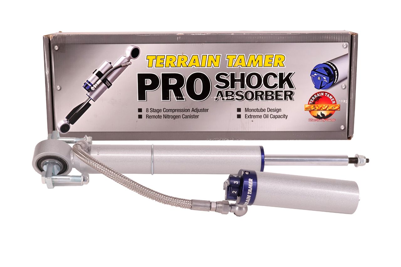SHOCK ABSORBER FRT PAIR REMOTE RES 8 STAGE ADJUST 50MM LIFT 2