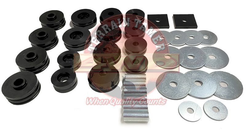 PRO BUSH BODY MOUNT KIT TERRAIN TAMER 1