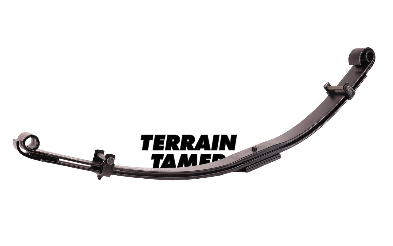 LEAF SPRING REAR PARABOLIC RAISED 50MM 0-400KG