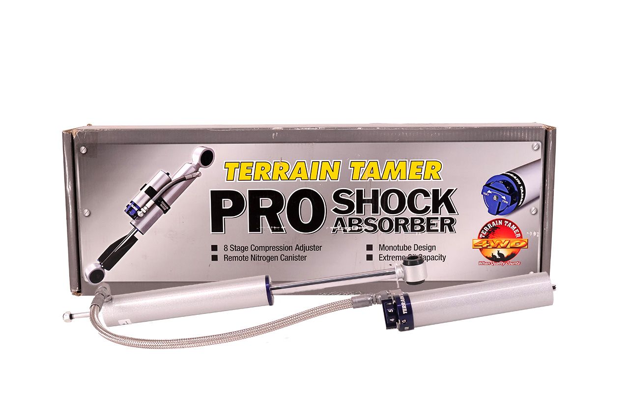 SHOCK ABSORBER REAR PAIR REMOTE RES 8 STAGE ADJUSTABLE 2
