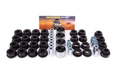 BUSH KIT COMPLETE FRONT &amp; REAR WITH 2.5 DEG CASTOR ADJUST 1