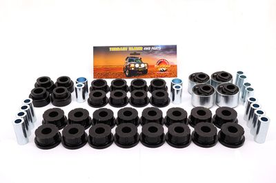 BUSH KIT COMPLETE FRONT &amp; REAR WITH 2.5 DEG CASTOR ADJUST 2