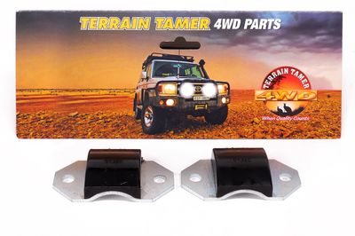 SHORTENED BUMP STOPS PAIR MITSUBISHI TRITON &amp; PAJERO SPORT